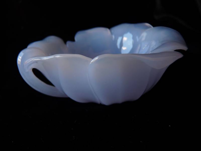 Tasse calcédoine bleue